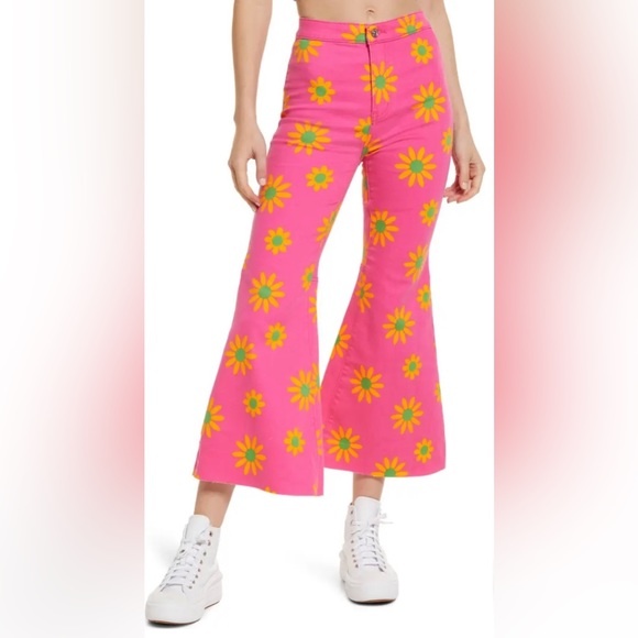 Free People Denim - FP Youthquake Printed Crop